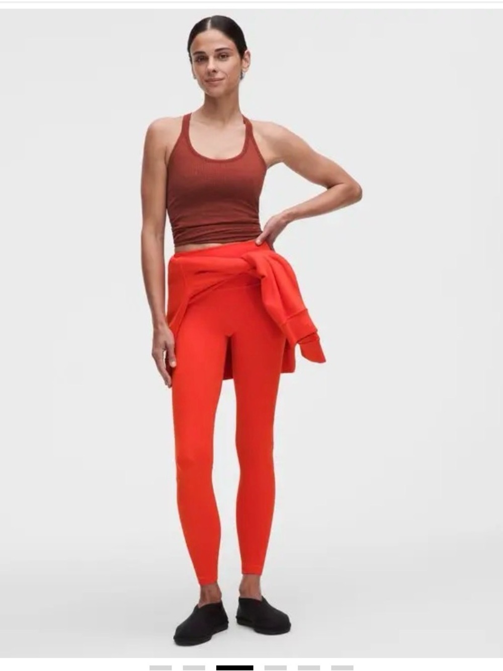 lululemon athletica Bright Red High-Rise Leggings